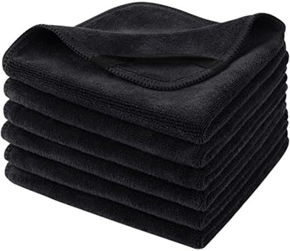 SINLAND Microfiber Facial Cloths Fast Drying Washcloth 12inch x 12inch Absorbent Face Wash Cloth Soft Makeup Remover Cloths