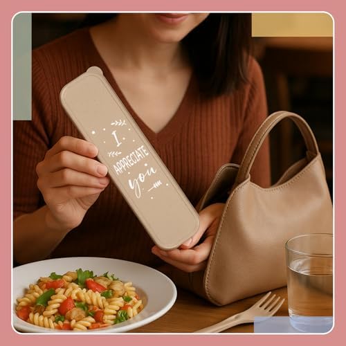 Hushee 24 Pack 36 Pack Employee Appreciation Utensil with Case, Classic
