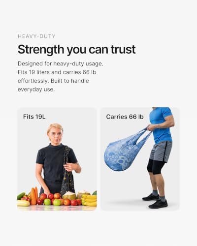 Nanobag Standard 19L Tote Foldable Packable Reusable Grocery Shopping Bag