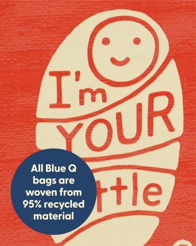 Blue Q Handy Tote Bag - Funny Reycled & Reusable Tote Bag