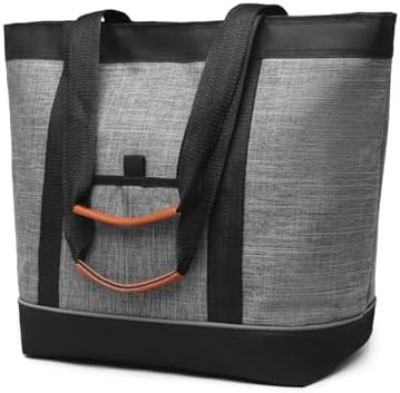Insulated Cooler Bag Reusable Grocery Tote Bags Transport Large Lunch Box for Women