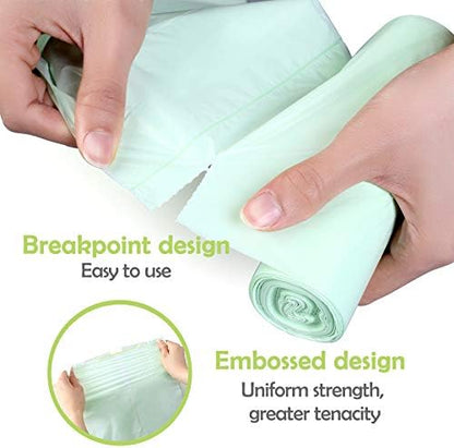 8 Gallon Medium Trash Bags - Strong Leak-Resistant - 120 Count Unscented