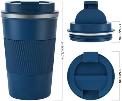 KETIEE Travel Mug 12oz, Insulated Coffee Mug with Leakproof Lid