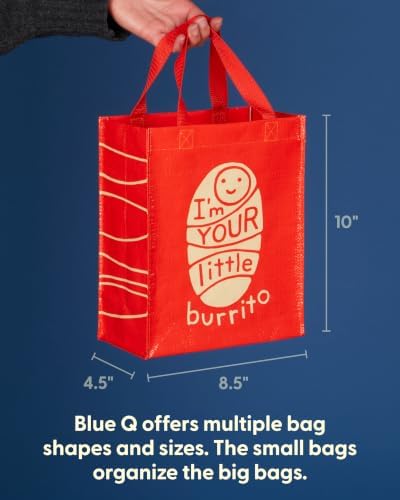 Blue Q Handy Tote Bag - Funny Reycled & Reusable Tote Bag