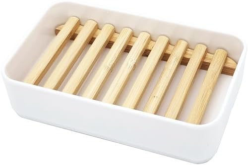 Soap Dish, Bathroom Self-Draining Soap Dish Holder for Shower