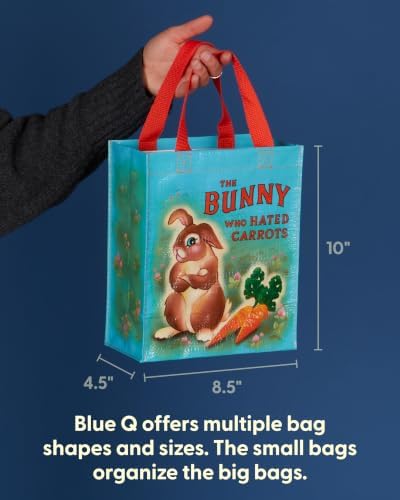 Blue Q Handy Tote Bag - Funny Reycled & Reusable Tote Bag