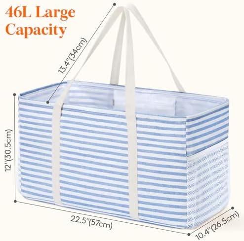 Lifewit Large Tote bag, Reusable Shopping Grocery Bags