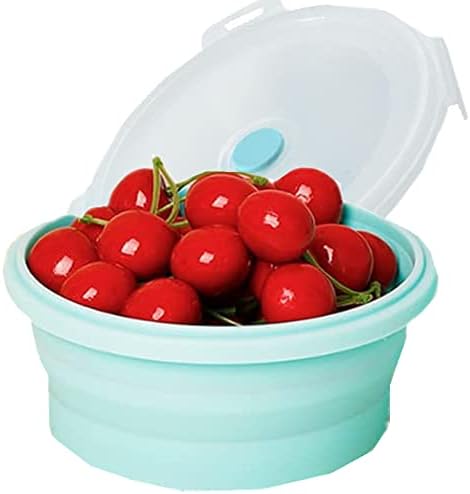 Collapsible Containers with Lid 27OZ Foldable Bowl 800ml