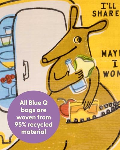 Blue Q Handy Tote Bag - Funny Reycled & Reusable Tote Bag