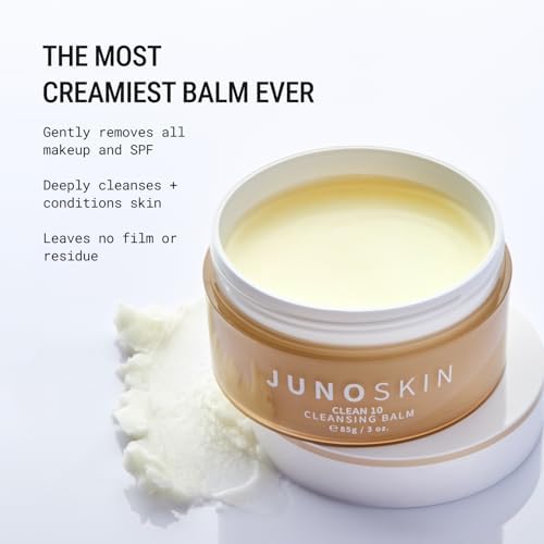 JUNO & Co. Clean 10 Cleansing Balm 10 Ingredients Makeup Remover 85g / 3.0oz (Pack of 3)