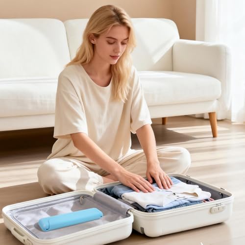 Silicone Waterproof Toothbrush Travel Pouch, Compatible with Oral-B & Philips Sonicare, Suri, Burst, Aquasonic, Portable Protective Bag - Blue