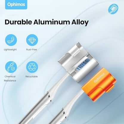 Aluminum Toothbrush Cover Cap,Travel Toothbrush Protector Case