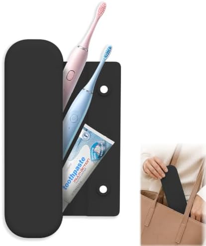 Silicone Toothbrush Travel Case, Pro Large Toothbrush Case for Traveling