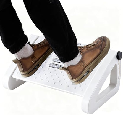 CasaZenith Foot Rest, Six Heights Adjustable Foot Rest Under Desk at Work