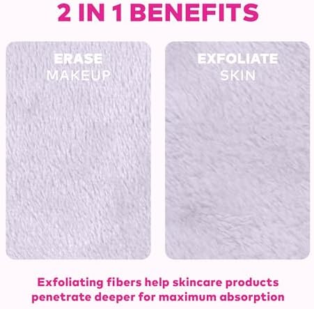 The Original MakeUp Eraser 7-Day Set, Erase All Makeup With Just Water, Including Waterproof Mascara, Eyeliner, Foundation, Lipstick, Sunscreen, and More! Hello Kitty & Friends Go Glamping, 7ct