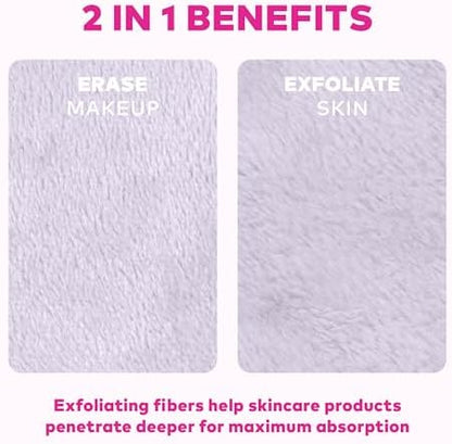 The Original MakeUp Eraser 7-Day Set, Erase All Makeup With Just Water, Including Waterproof Mascara, Eyeliner, Foundation, Lipstick, Sunscreen, and More! Hello Kitty & Friends Go Glamping, 7ct