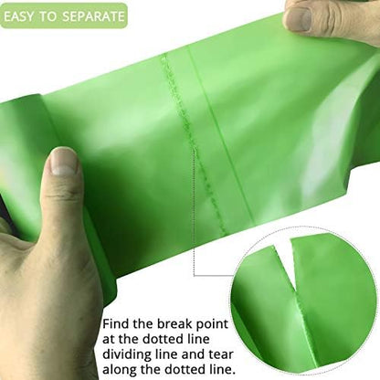 Compostable 3 Gallon Trash Bags, 100 Count
