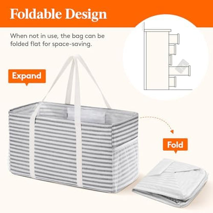 Lifewit Large Tote bag, Reusable Shopping Grocery Bags