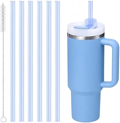 Joshey Replacement Straws for Stanley Quencher 30oz Tumbler, 6 Pack