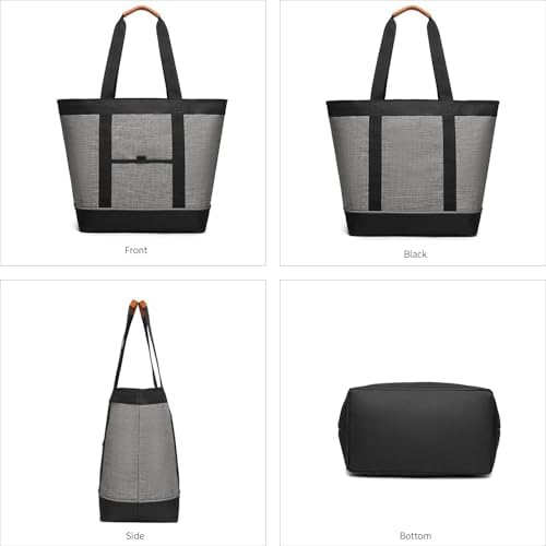 Insulated Cooler Bag Reusable Grocery Tote Bags Transport Large Lunch Box for Women