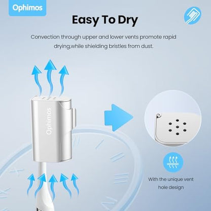 Aluminum Toothbrush Head Cover/Cap/Protector Case,Travel Toothbrush Covers