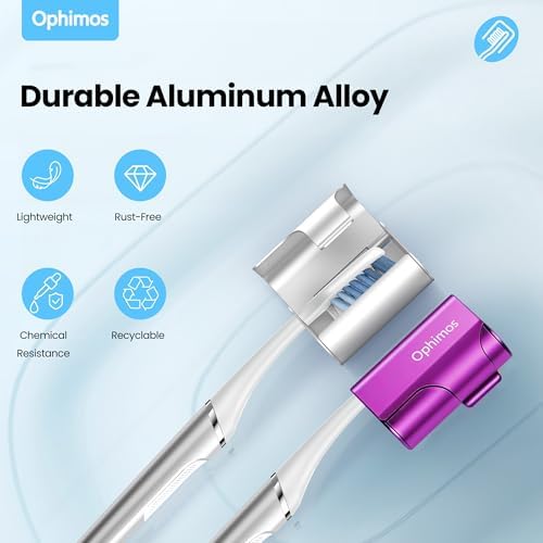 Aluminum Toothbrush Head Cover/Cap/Protector Case