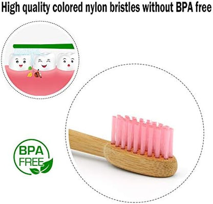 Virgin Forest Bamboo Toothbrushes 6pk, Charcoal Soft Sensitive Gums