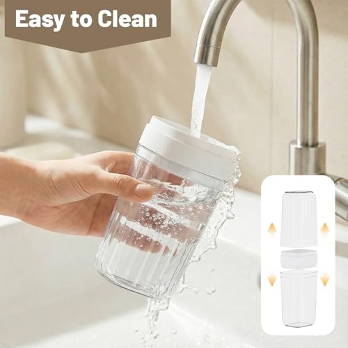 Large Enclosed Toothpaste and Toothbrush Travel Case with Rinse Cup