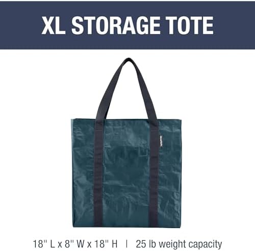 CleverMade Storage Tote, Ocean 2PK