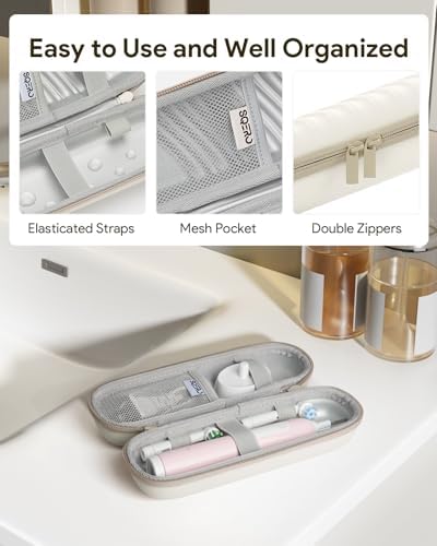 SQERO Electric Toothbrush Case for Oral-B Pro/iO/Philips Sonicare