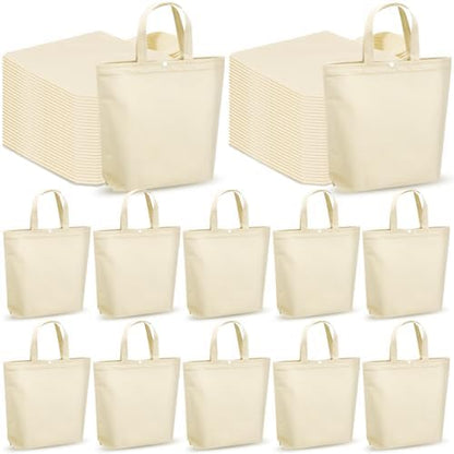 Paterr 100 Pcs Reusable Shopping Bags Bulk