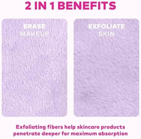 The Original Makeup Eraser 7-Day Set, Erase All Makeup With Just Water, Including Waterproof Mascara, Eyeliner, Foundation, Lipstick, Sunscreen, and More! Hello Kitty Pastel, 7 ct.
