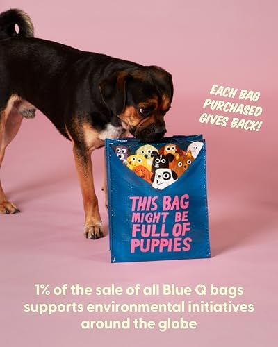 Blue Q Handy Tote Bag - Funny Reycled & Reusable Tote Bag