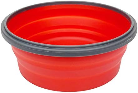 CARTINTS 1200ml Large Collapsible Food Containers Silicone Lunch Containers Silicone Leftover Food Containers, Ideal for Camping Travel, 3Pack