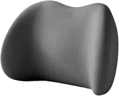 Car Neck Pillow and Lumbar Support Cushion - Memory Foam Backrest for Driver Seat Comfort(Orange)