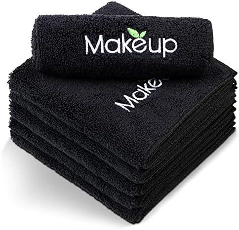 Orighty Microfiber Makeup Remover Cloths, 13 x 13 Inch, 6 Pack