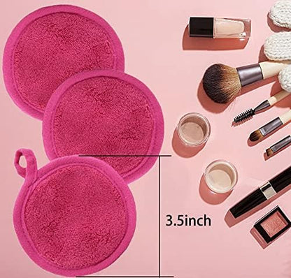 Reusable Makeup Remover Pads Microfiber Face Cleansing Cloth Facial Eraser