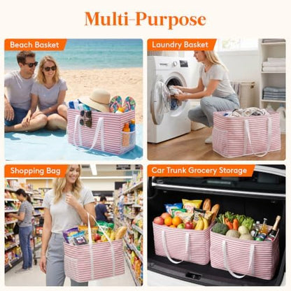 Lifewit Large Tote bag, Reusable Shopping Grocery Bags