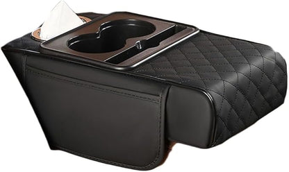 Center Console Cover for Jeep Cherokee 1984-2001 XJ,Car Center Console Cover,Armrest Storage Box Mat,Car Center Console Cushion Pad,Car Armrest Box Pad,Black