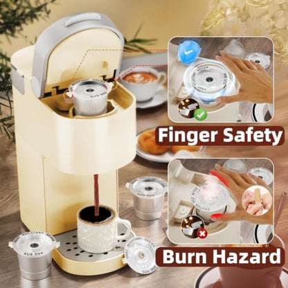 4 Pack Reusable K Cups Coffee Pods for Keurig 1.0
