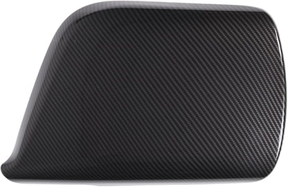 Car Center Console Pad for Chevrolet Corvette C7 2014-2019 Car Armrest Cover Leather Cushion Waterproof Car Armrest Seat Box Protector Accessories (ABS-Carbon Fiber)