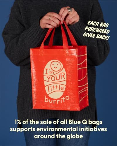 Blue Q Handy Tote Bag - Funny Reycled & Reusable Tote Bag