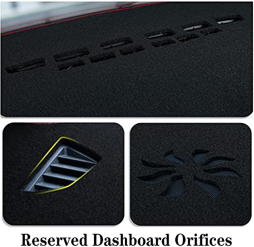 Dash Covers for Jeep-Grand Cherokee 2011-2020,Polyester Car Dashboard Cover,Dash Board Protecter Cover,Interior Car Dash Board Covers Mat,Blue
