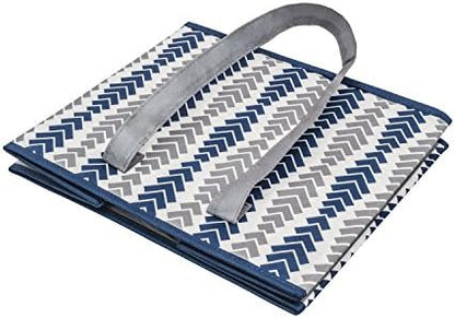 PLANET E Reusable Foldable Grocery Shopping Bags with Reinforced Bottoms (Pack of 2)