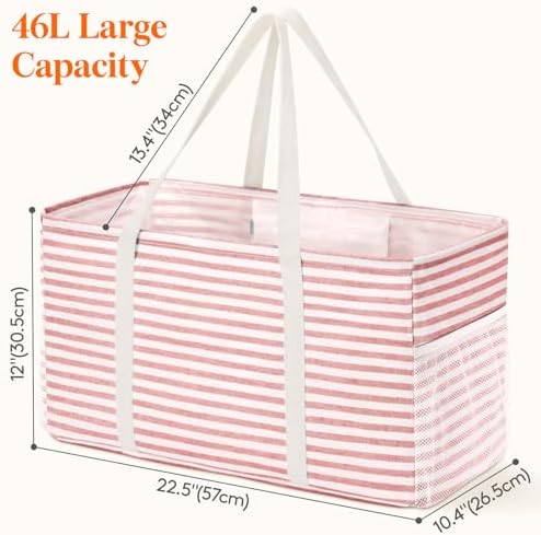 Lifewit Large Tote bag, Reusable Shopping Grocery Bags