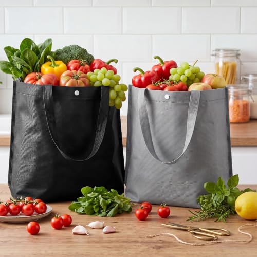 Paterr 100 Pcs Reusable Shopping Bags Bulk