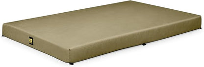 K9 Ballistics Tough Ripstop Orthopedic Crate Bed - Durable Kennel Pad with Washable Cover for Puppies and Small Dogs, 29 x 18 fits 30” Wire Crate, Sage Green