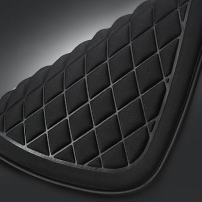 Premium Car Seat Cushion for BMW X1/X2/X3/X4/X5/X6/X7/X8/Z4, Sciatica and Back Pain Relief for Long Drives, Breathable Washable Car Decor Cover,A Black-1 Front Row