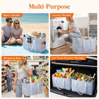 Lifewit Large Tote bag, Reusable Shopping Grocery Bags