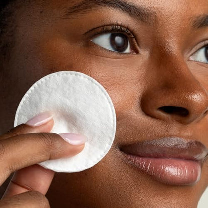 Cliganic Organic Cotton Rounds (500 Count) Makeup Remover Pads, Hypoallergenic, Lint-Free | 100% Pure Cotton (Packaging May Vary)